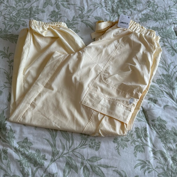 Free People Movement Down To Earth Pants Banana - Picture 3 of 5